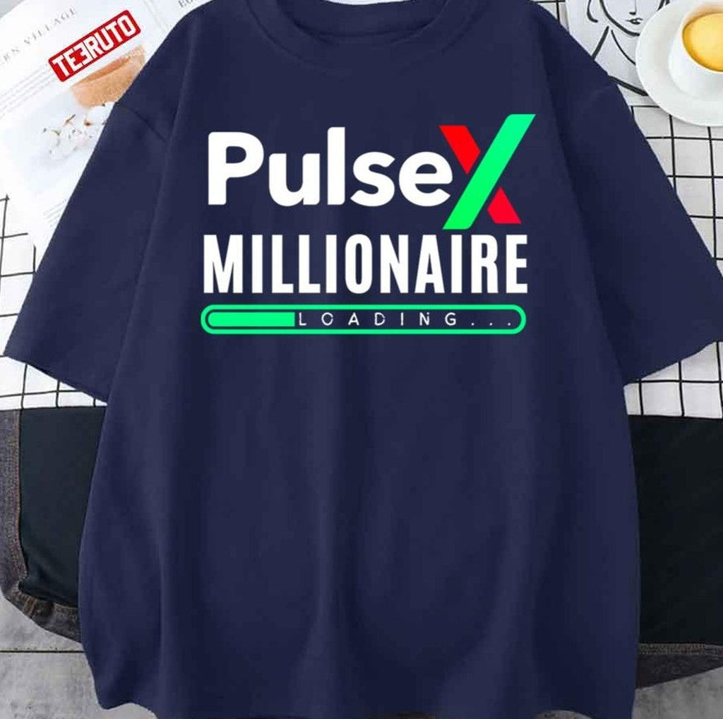 Pulsex Crypto Millionare Logo Unisex T-Shirt