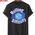 Rolling With Difficulty Logo Unisex T-Shirt