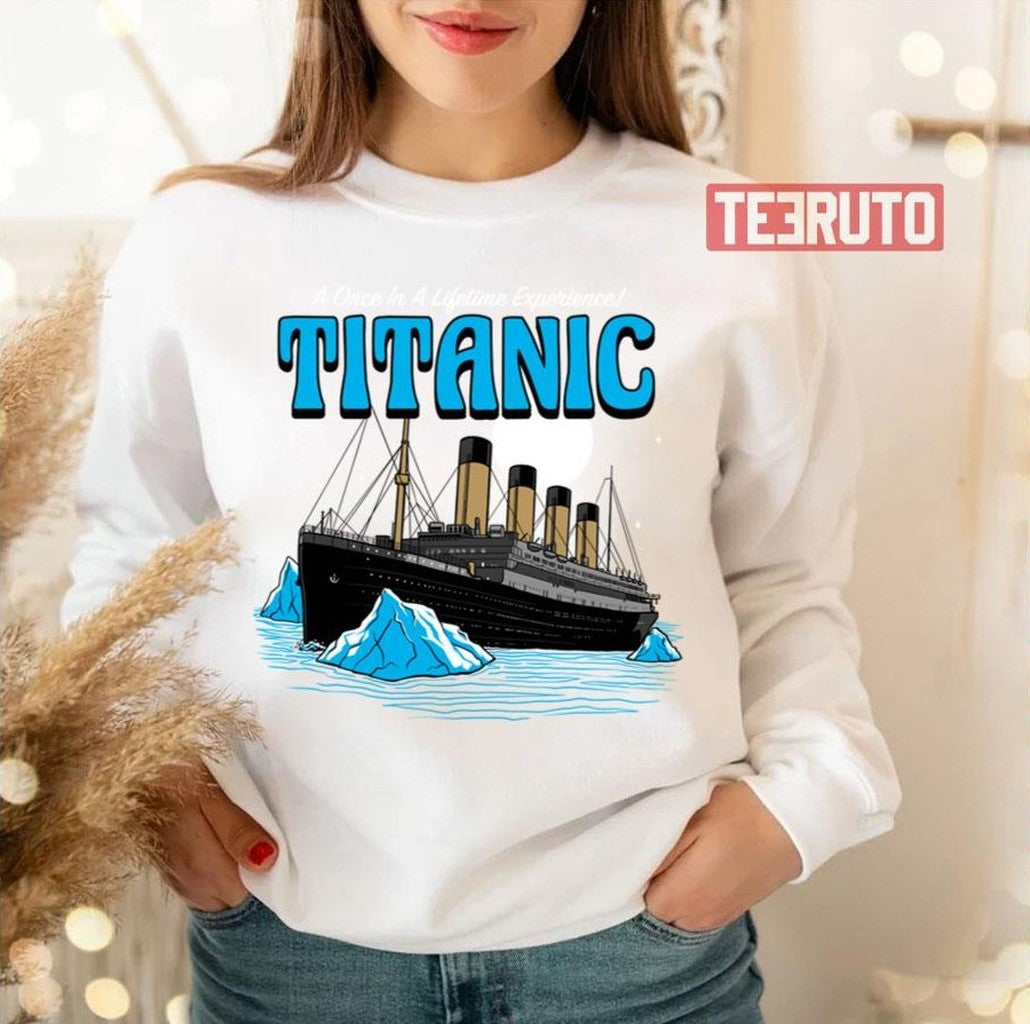 Animated Design Titanic Tour Unisex T-Shirt