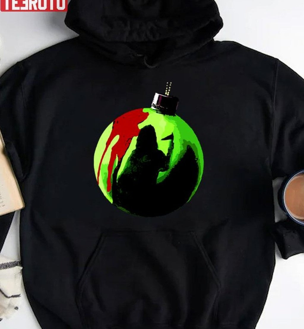 Black Christmas Simple Unisex Sweatshirt