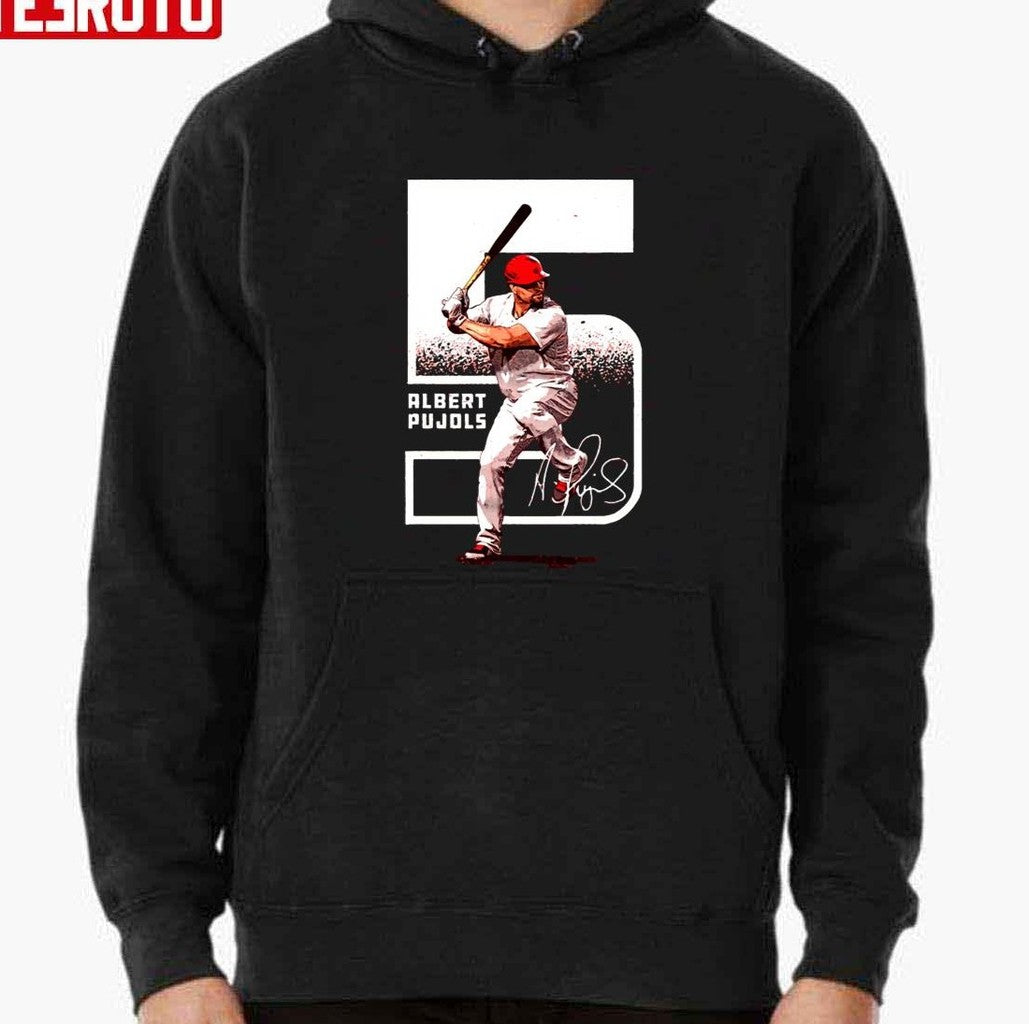 Baseball First Baseman Albert Pujols No 5 Unisex T-shirt