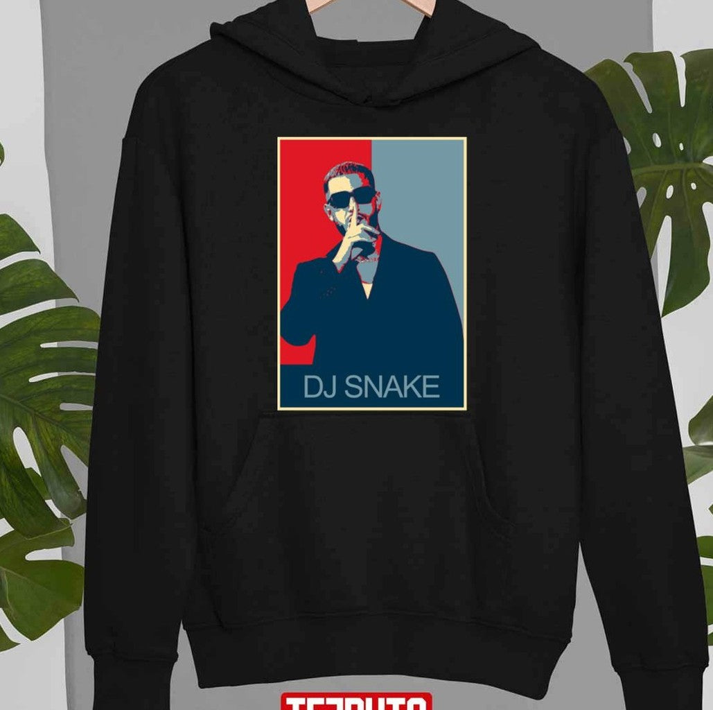 Shhh Graphic Design Dj Snake Unisex T-Shirt