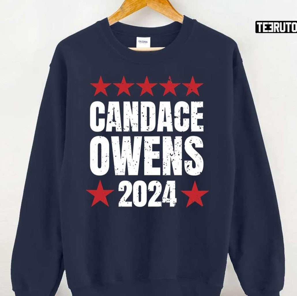 Proud Candace Owens For President 2024 Unisex T-Shirt
