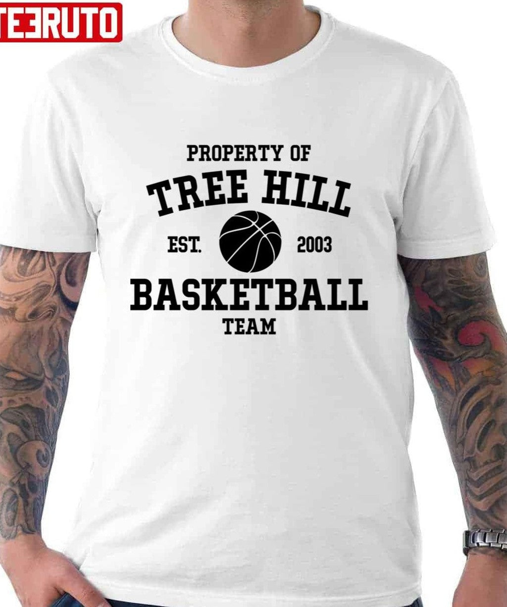 Property Of Tree Hill Basketball Team One Tree Hill Unisex Hoodie