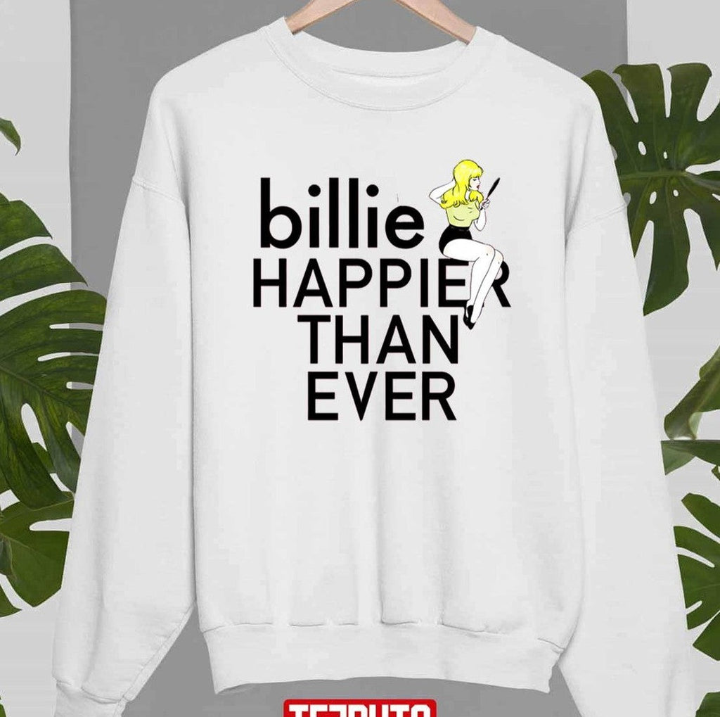 Billie Eilish Merch Happier Than Ever Unisex T-Shirt