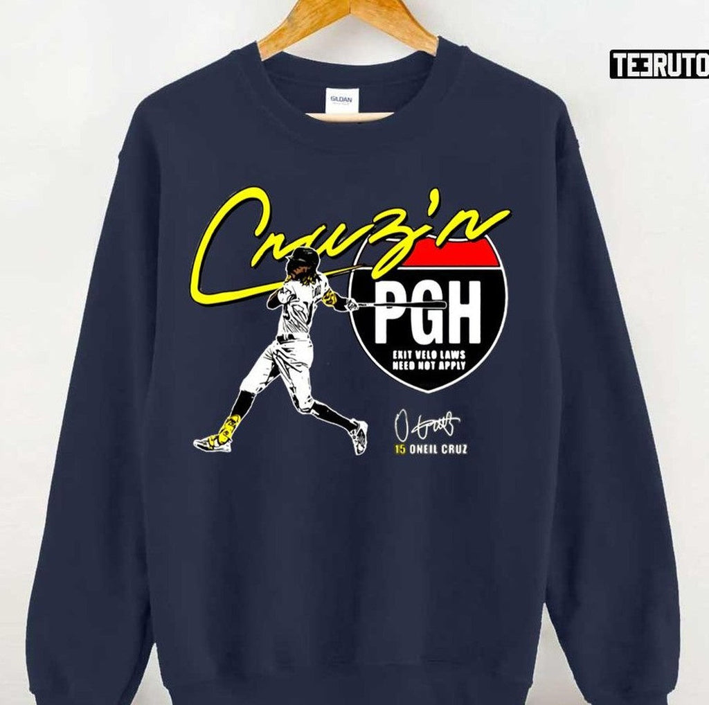 Pgh Oneil Cruz Signature Pittsburgh Pirates Baseball Unisex Sweatshirt