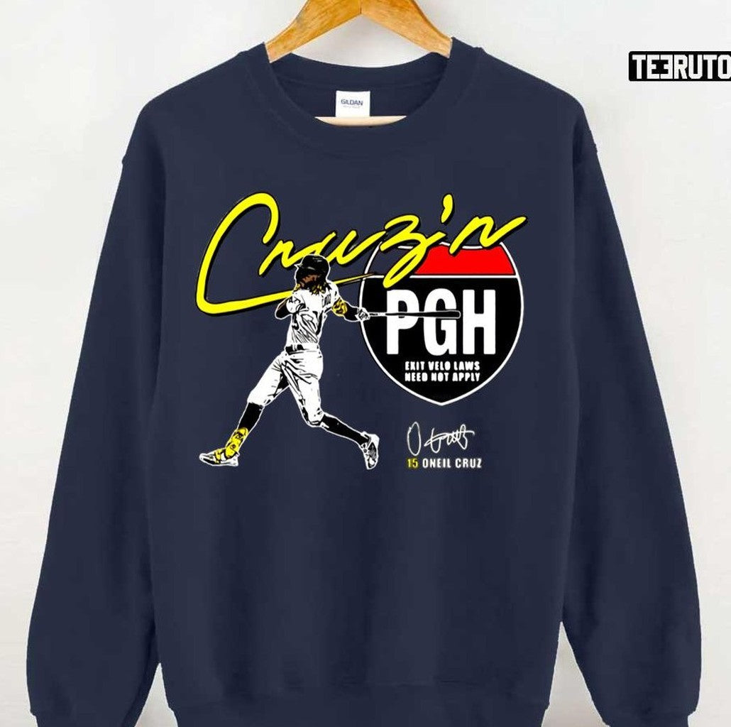 Pgh Oneil Cruz Signature Pittsburgh Pirates Baseball Unisex Sweatshirt