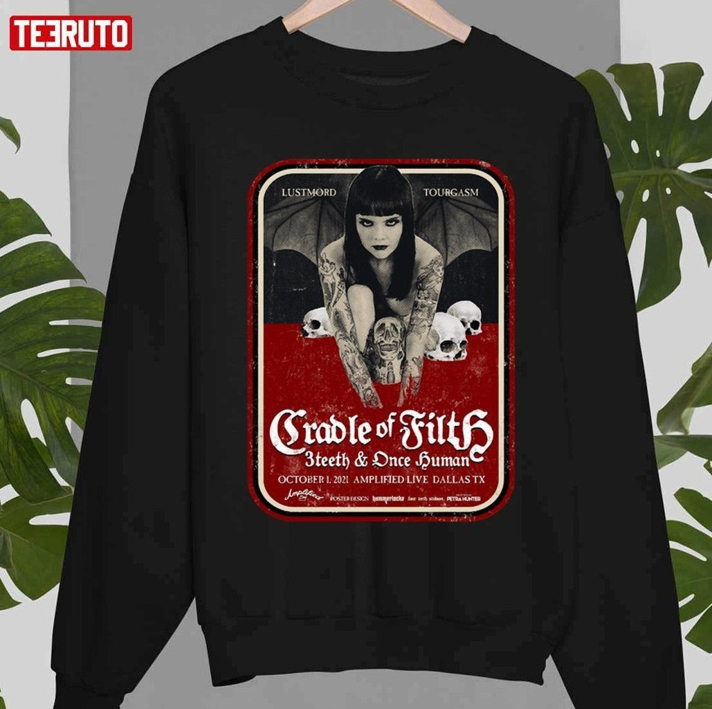 3teeth &amp; Dnce Human Cradle Of Filth Unisex T-Shirt