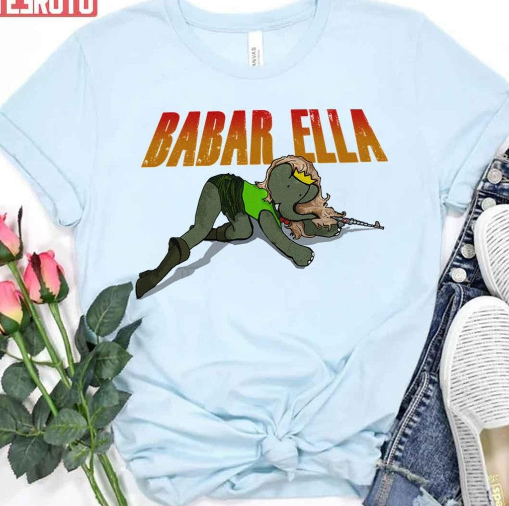 Babar Ella The Elephant Jane Fonda Unisex T-Shirt