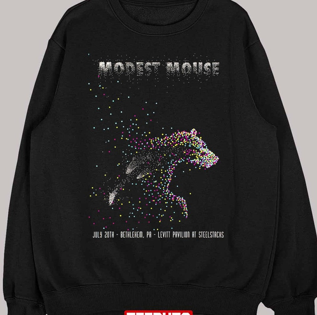 Retro Design Modest Mouse Matt Saunders 2015 Tour Unisex Sweatshirt