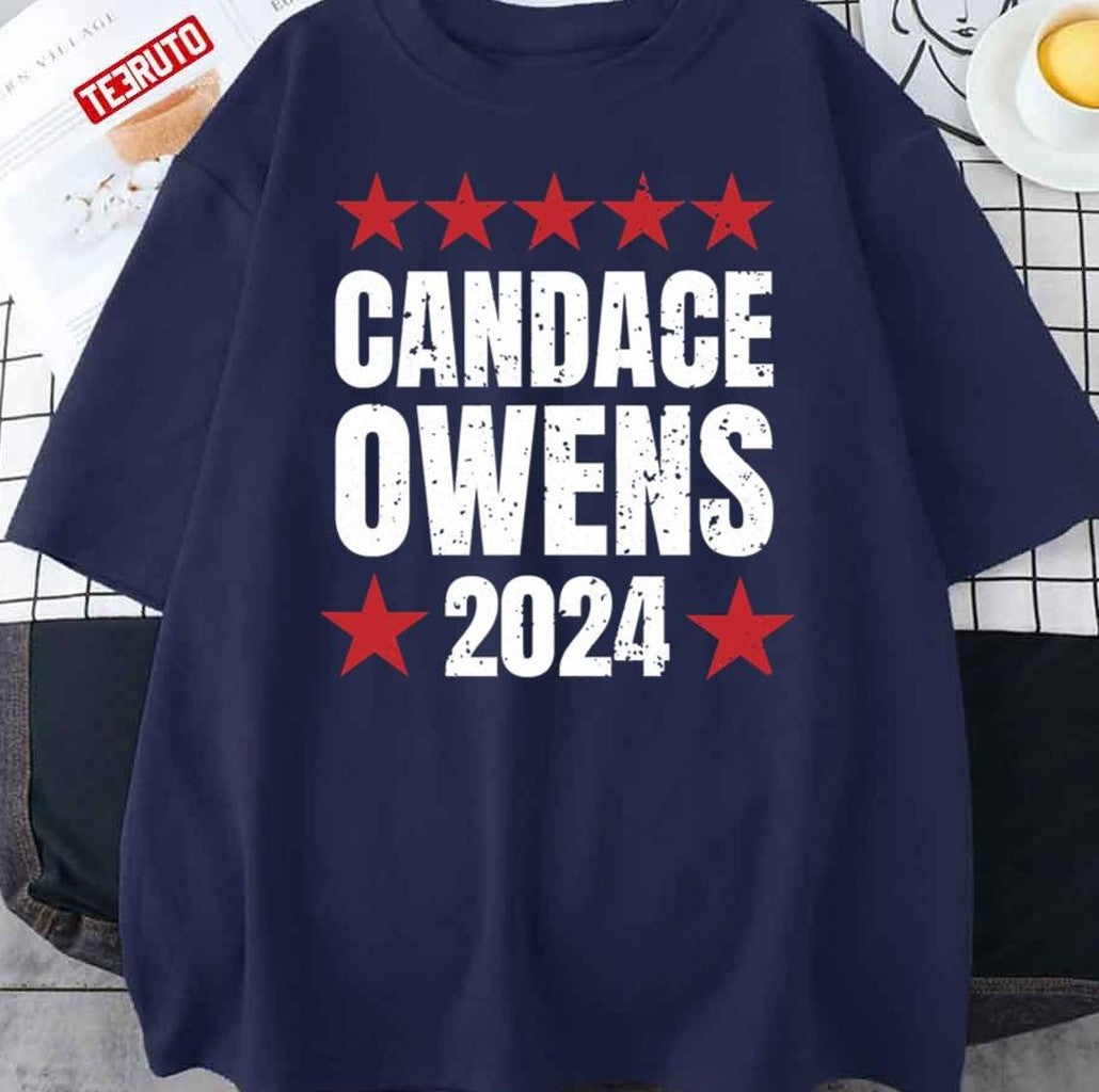 Proud Candace Owens For President 2024 Unisex T-Shirt