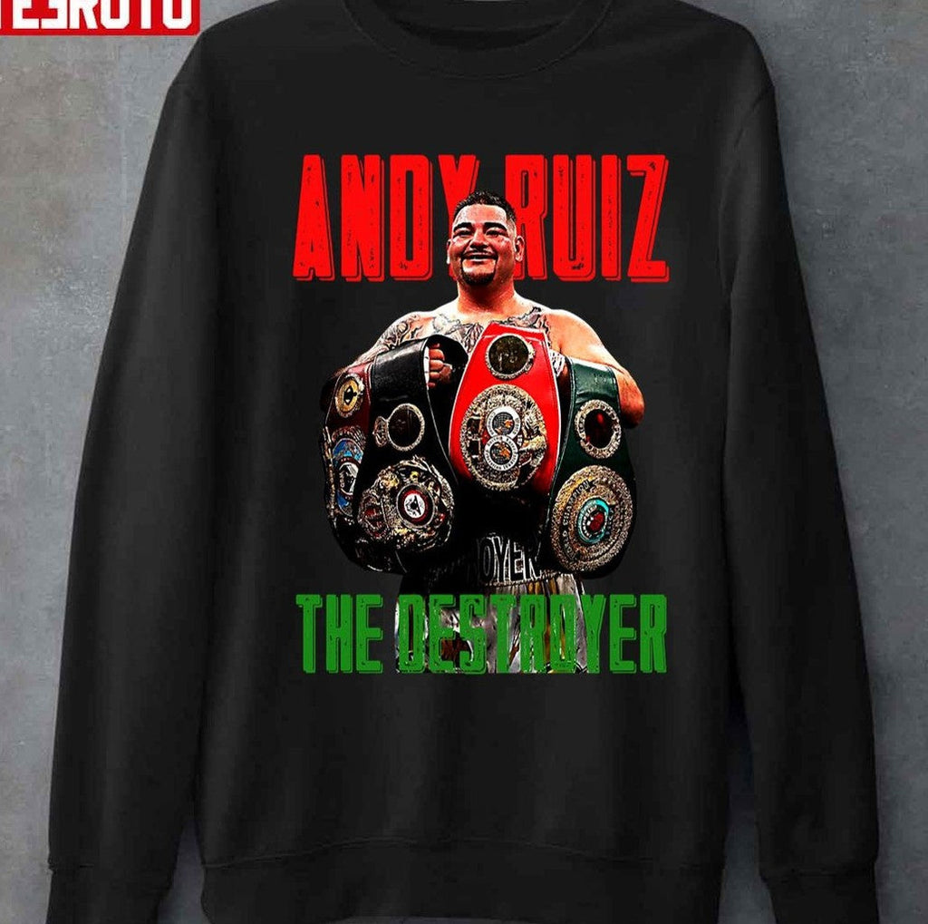 Andy Ruiz The Destroyer Artwork Unisex T-shirt