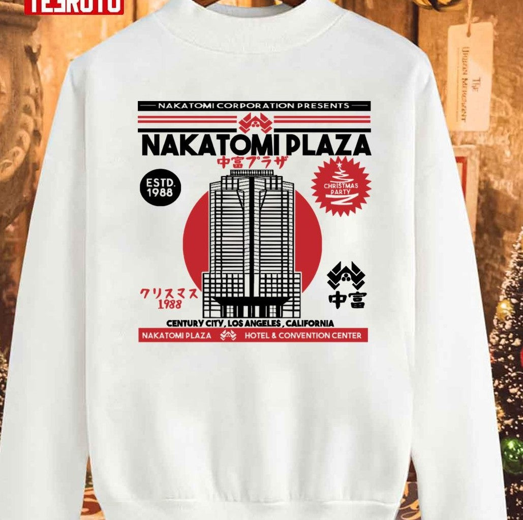Nakatomi Christmas Party Japanese Style Unisex Sweatshirt