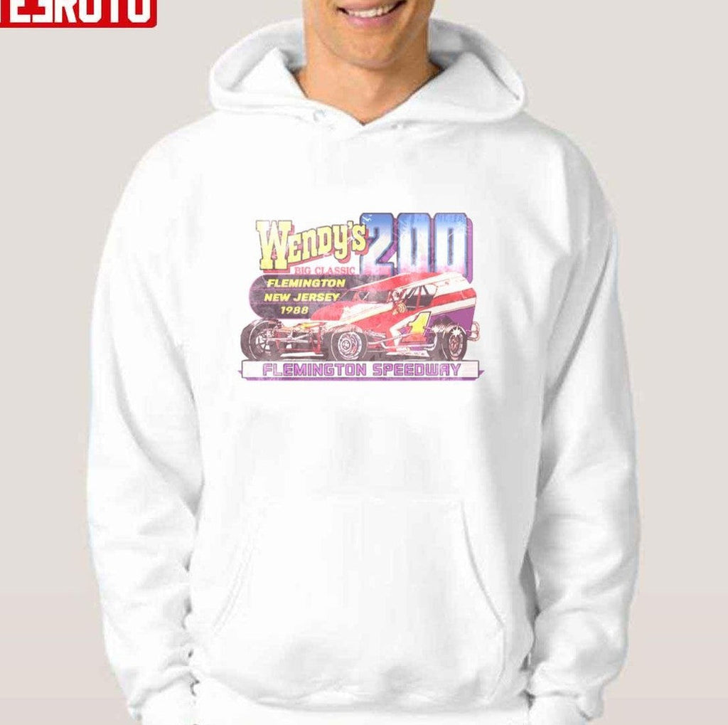 Retro Flemington Speedway 1988 Wendy's 200 Unisex Hoodie