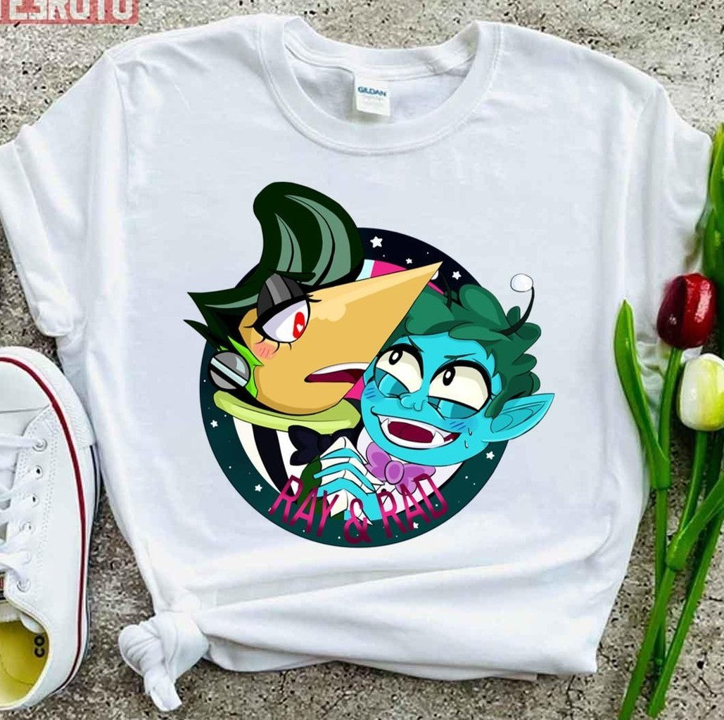 Ray And Rad Ok Ko Let's Be Heroes Unisex T-Shirt