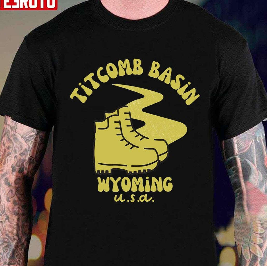 Seventies Titcomb Basin Trail Wyoming Green Hiking Camping Unisex Sweatshirt