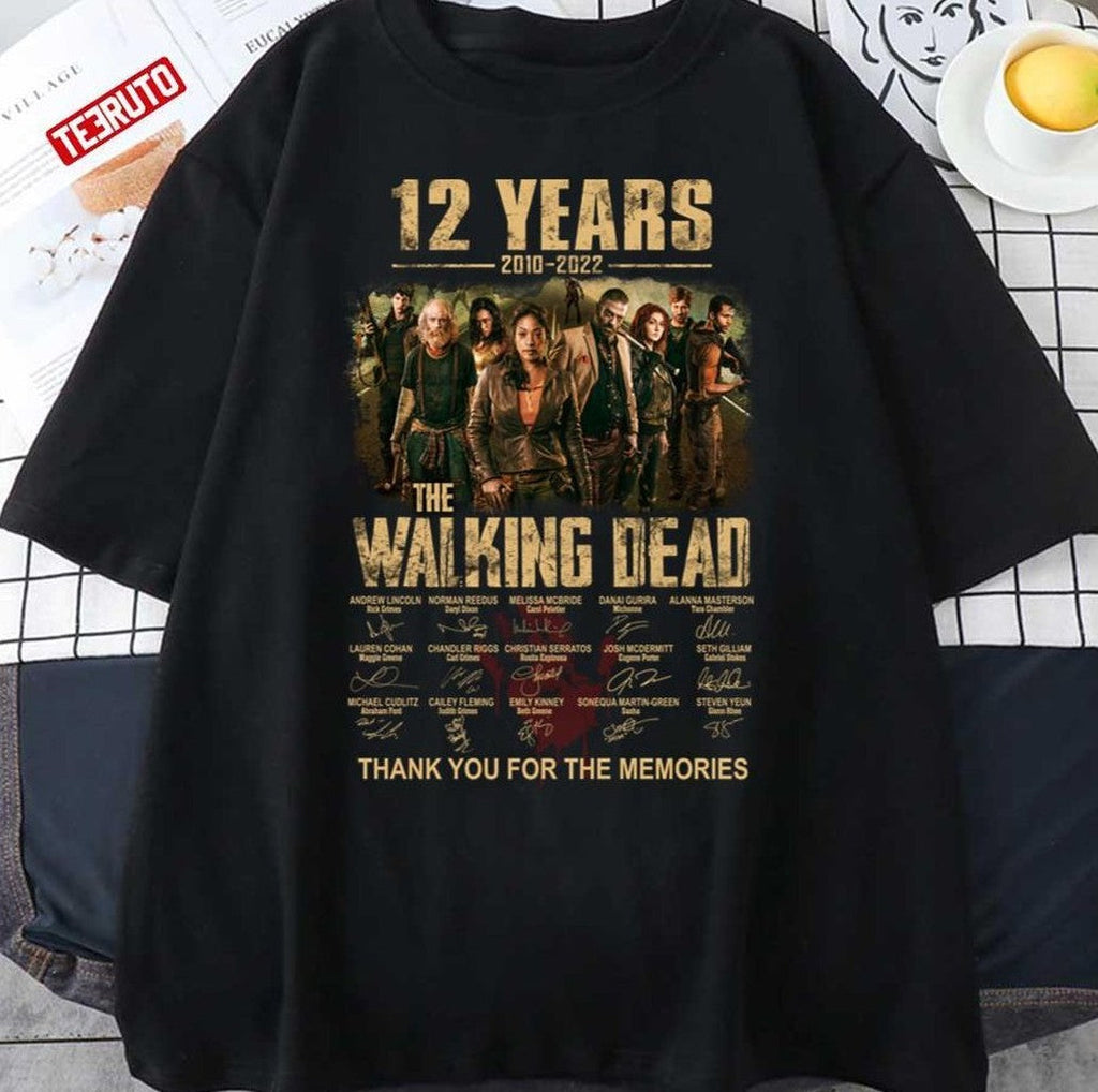 Thank You For The Memories Anniversary The Walking Dead Unisex Sweatshirt