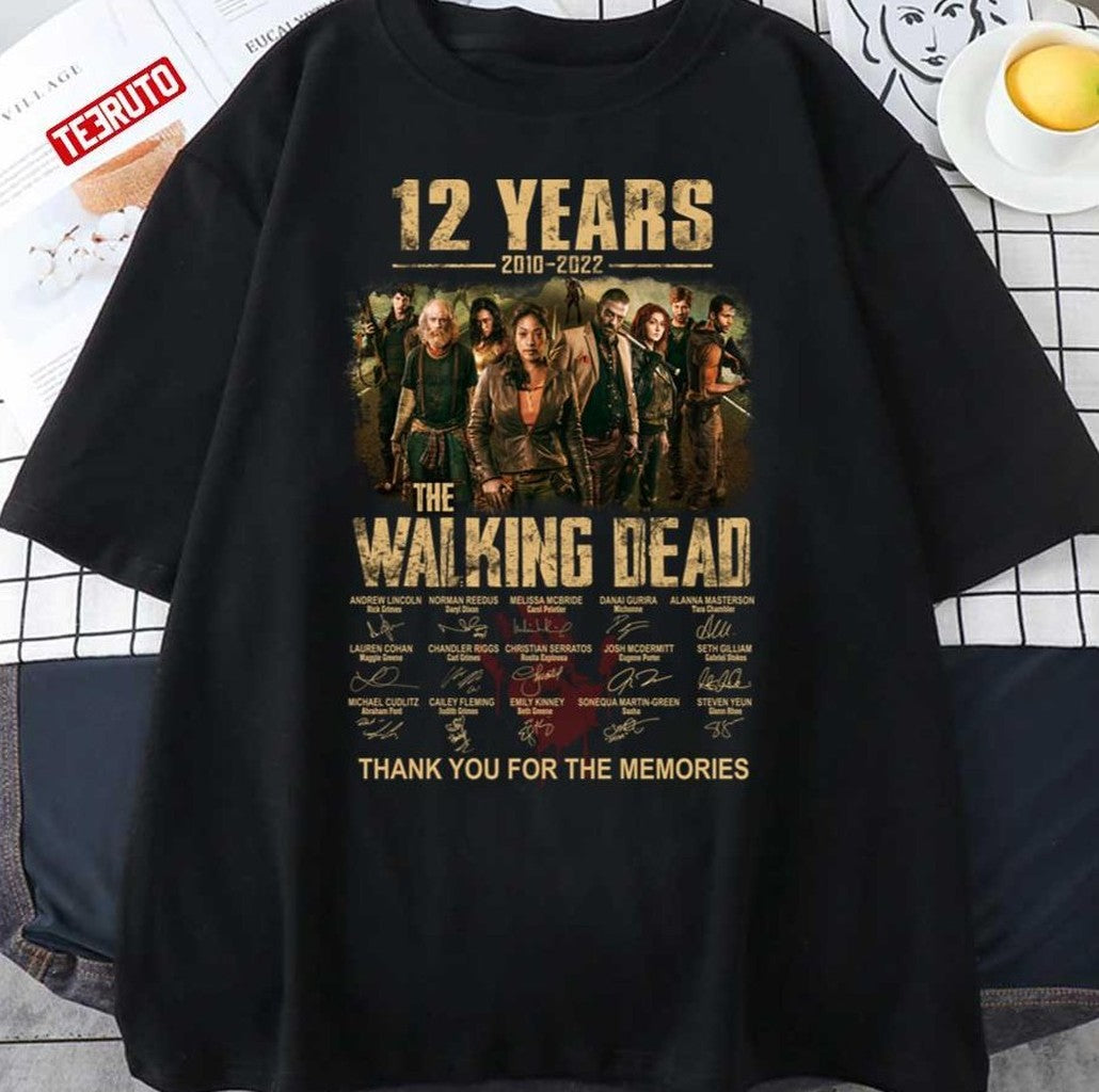 Thank You For The Memories Anniversary The Walking Dead Unisex Sweatshirt