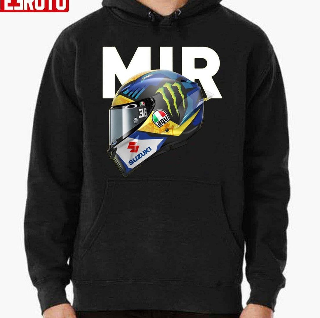 The Helmet Design Joan Mir World Champion Unisex Hoodie