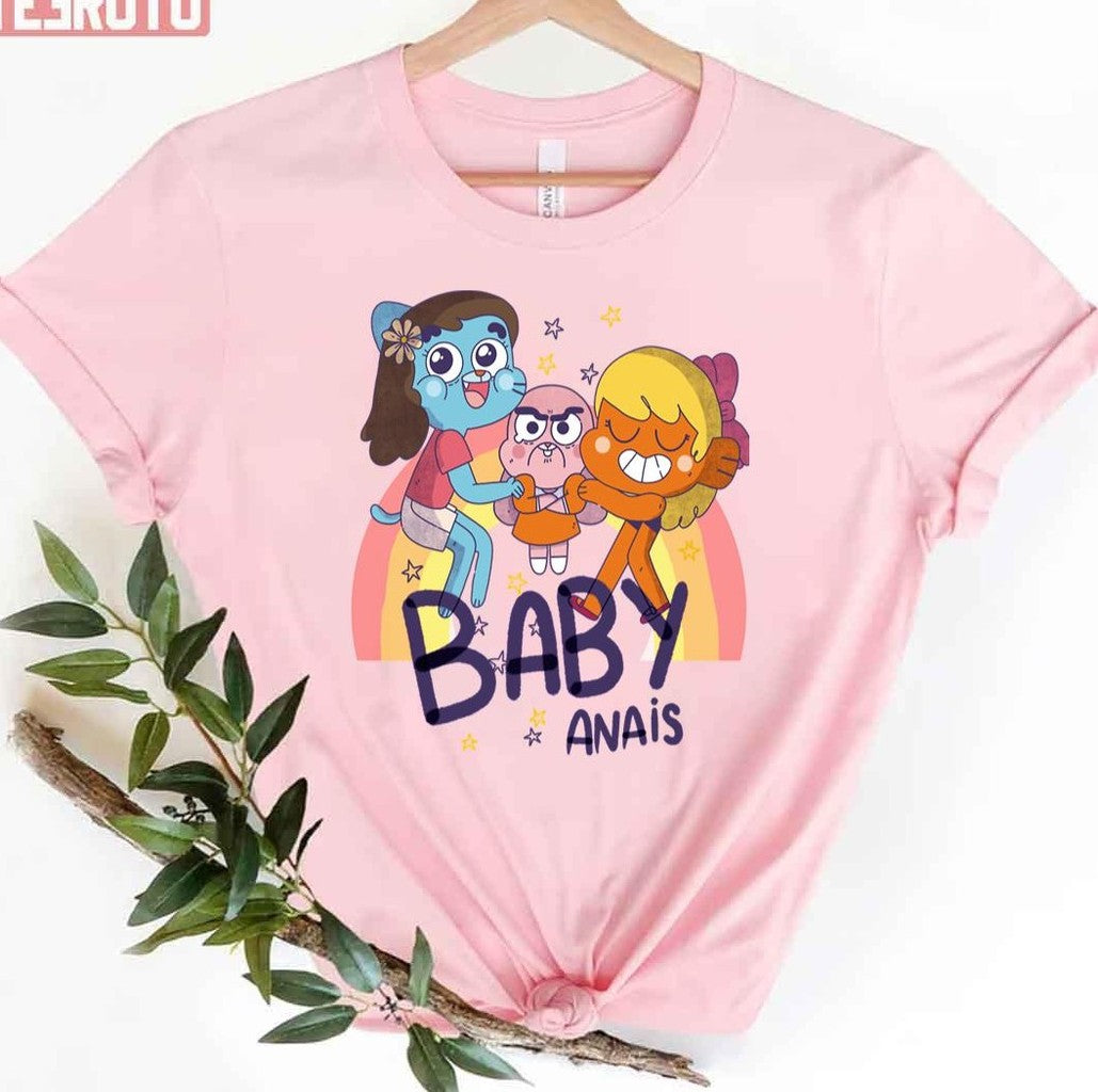Baby Anais The Amazing World Of Gumball Cute Fanart Unisex T-shirt