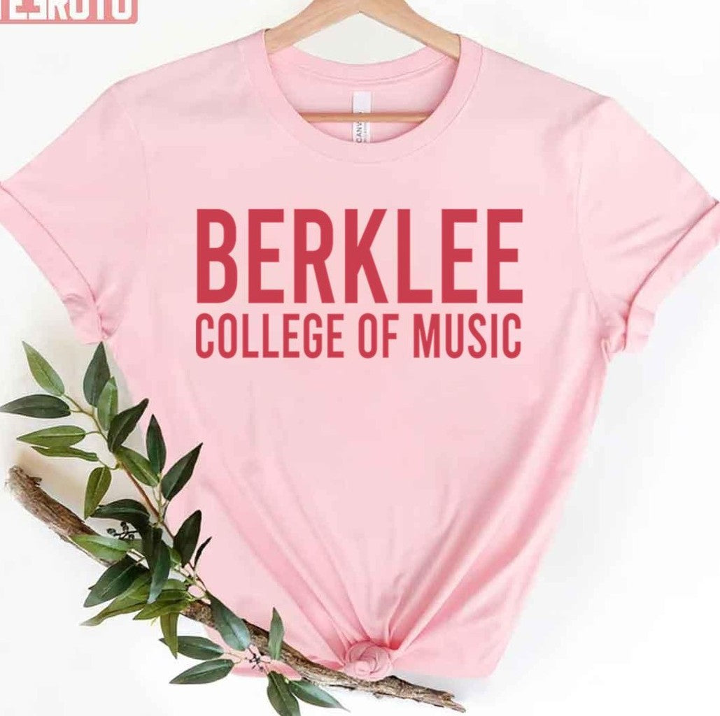 Berklee Music Retro Brand Mock Twist S S Unisex T-Shirt