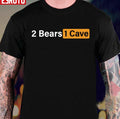 Pornhub Logo X 2 Bears 1 Cave Unisex T-shirt