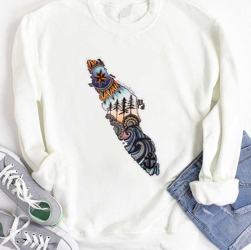 Quadra Island Unisex Hoodie