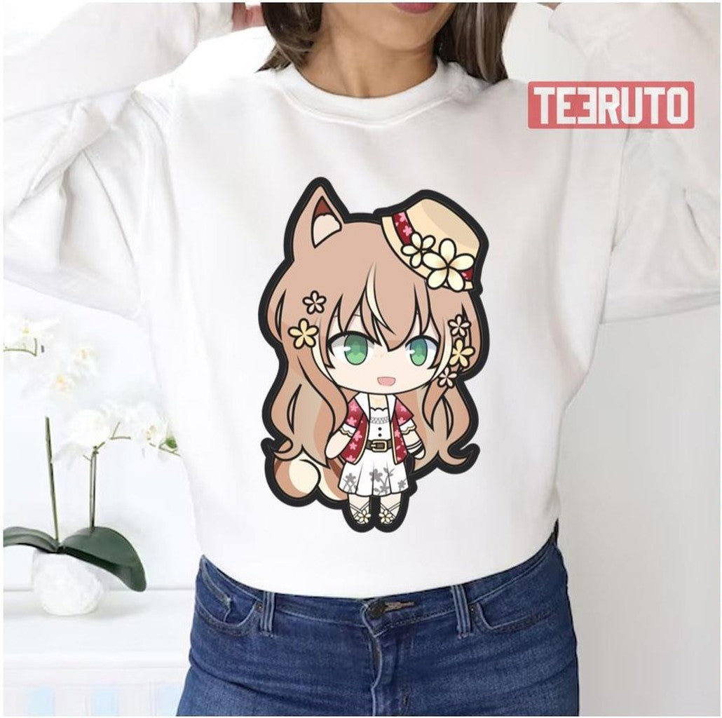 New Costume Hololive Ayunda Risu Unisex Sweatshirt