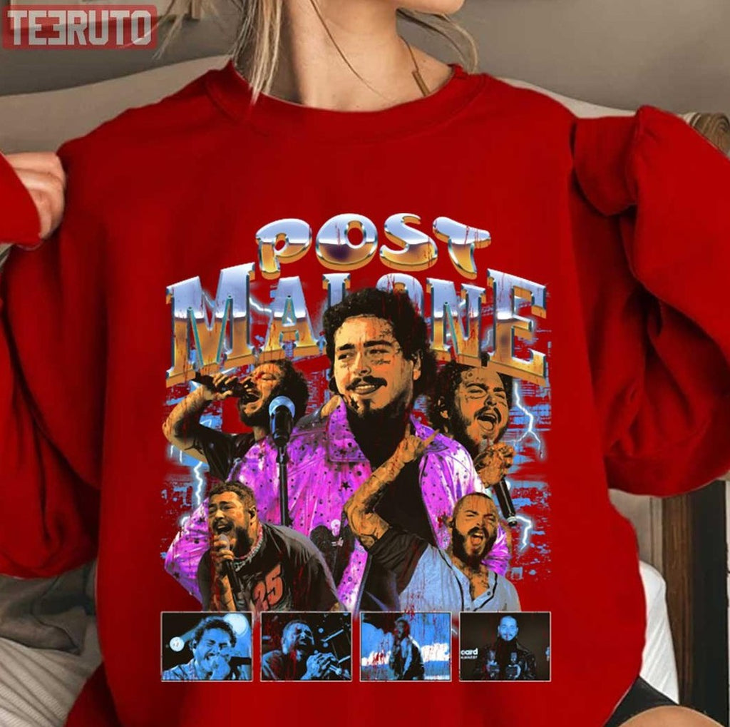 Austin Richard Post Malone Vintage Unisex Sweatshirt