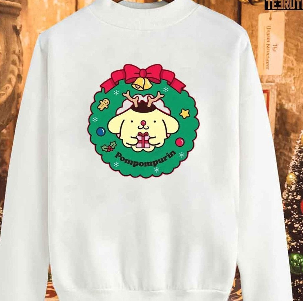 Pompompurin Reindeer 2023 Christmas Unisex Sweatshirt