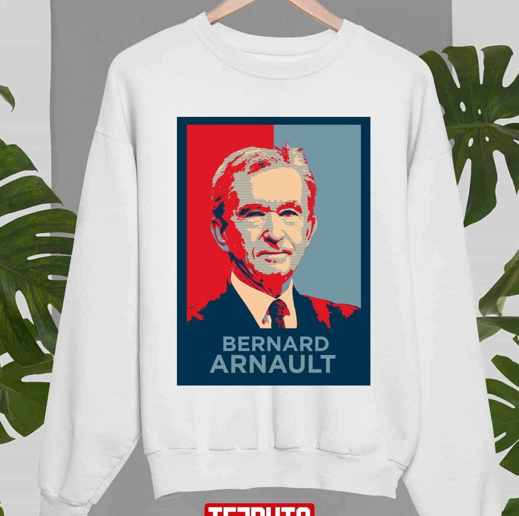 Bernard Arnault Portrait Unisex Sweatshirt