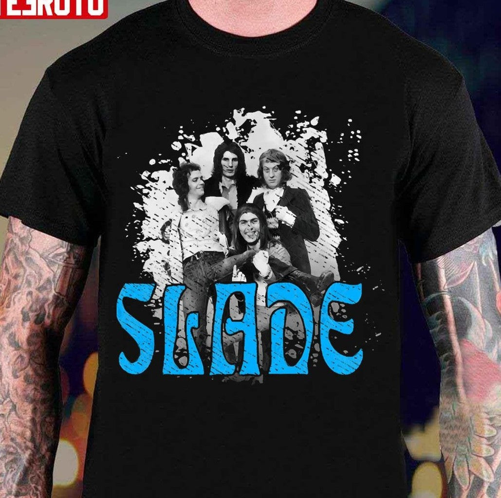 Slade Torn Times Retro Fan Art Unisex T-Shirt