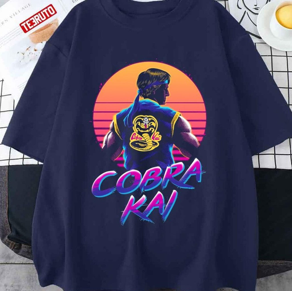 Rad Cobra Kai Retro Neon Unisex T-shirt