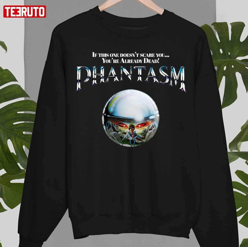 Phantasm Logo Ball Design 1979 Vintage Horror Merch Unisex T-Shirt