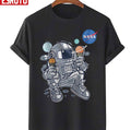 Astronaut Planet Icecream Nasa Unisex T-Shirt