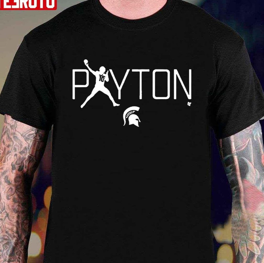 Payton Thorne Silhouette Msu Football Unisex T-Shirt