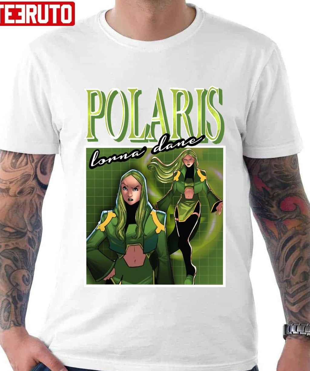 Polaris Lorna Dane Comic 90s Homage Unisex T-Shirt