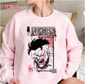 Black And White Invincible Blood Unisex Sweatshirt