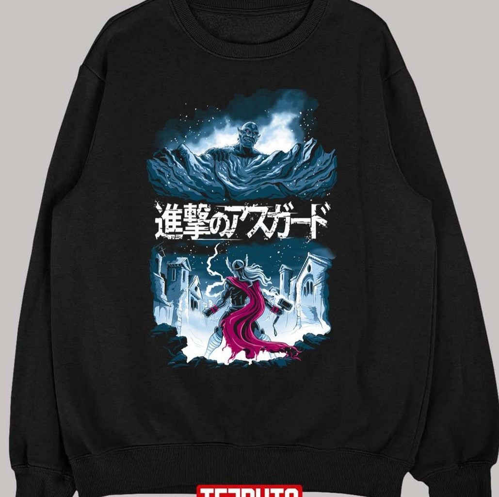 Attack On Asgard Artwork Unisex T-Shirt