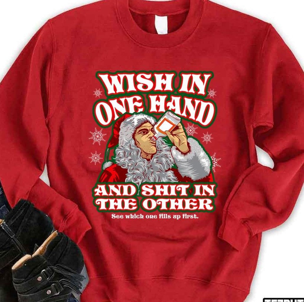 Bad Santa Christmas Unisex Sweatshirt