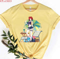 Anime Art Sandy Beach Honkai Impact 3rd Unisex T-Shirt