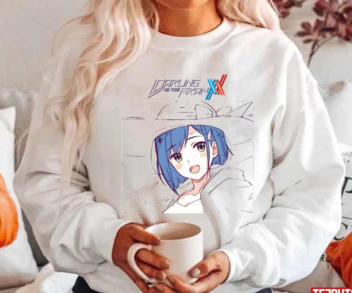 Sketch Ichigo Darling In The Franxx Unisex Hoodie