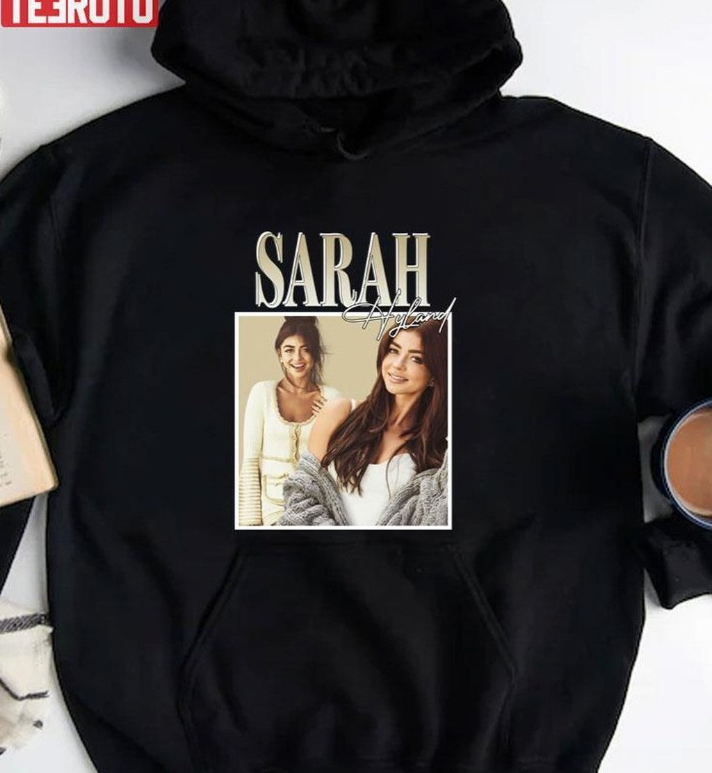 Sarah Hyland Vintage Bootleg Graphic Design Unisex T-shirt