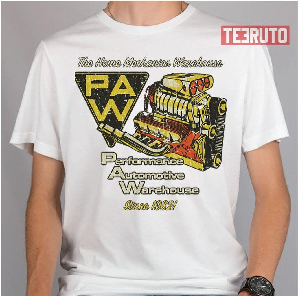 Performance Automotive Warehouse 1982 Mechanic Unisex T-Shirt