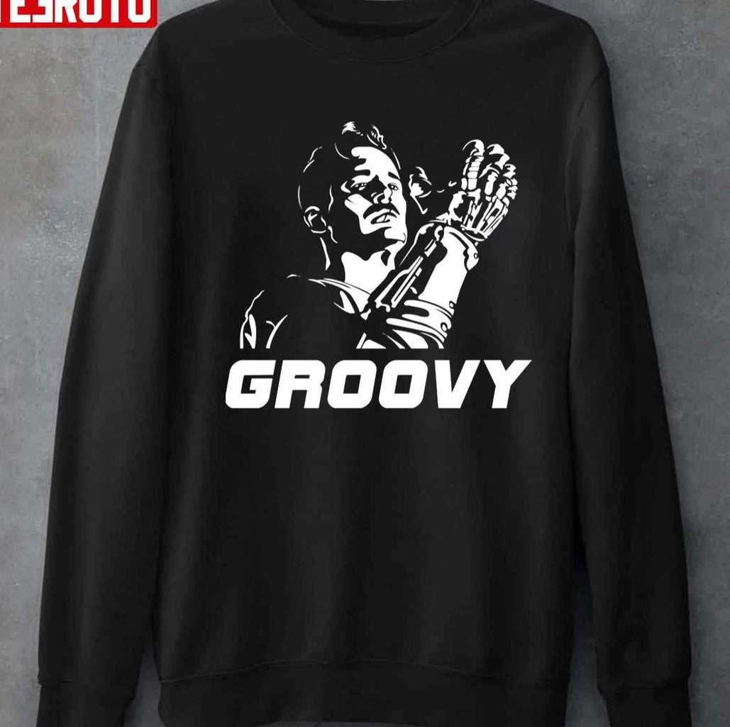 Army Of Darkness Groovy Ash Williams Bruce Campbell Unisex T-Shirt