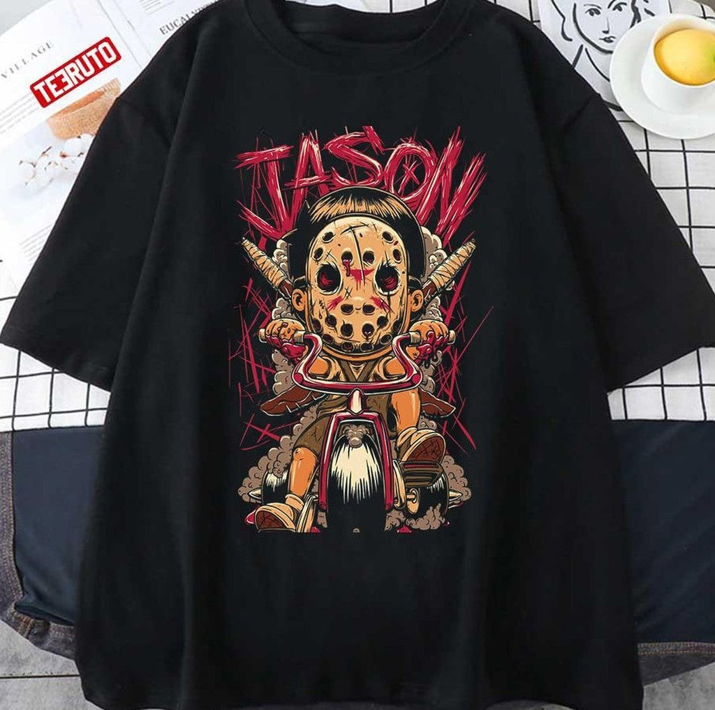 Biker Jason Vintage Unisex T-Shirt