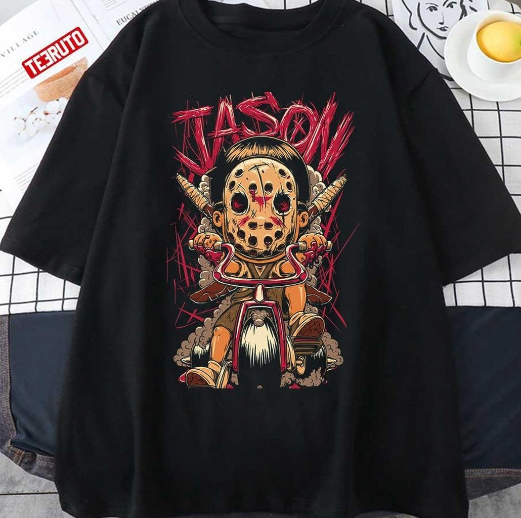 Biker Jason Vintage Unisex T-Shirt