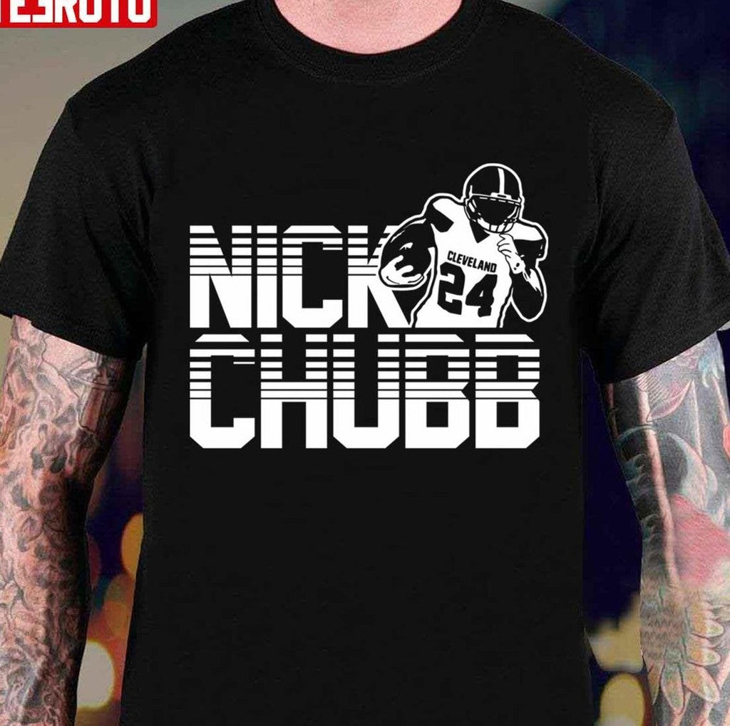 Nick Chubb Cleveland No 24 Graphic Unisex T-shirt