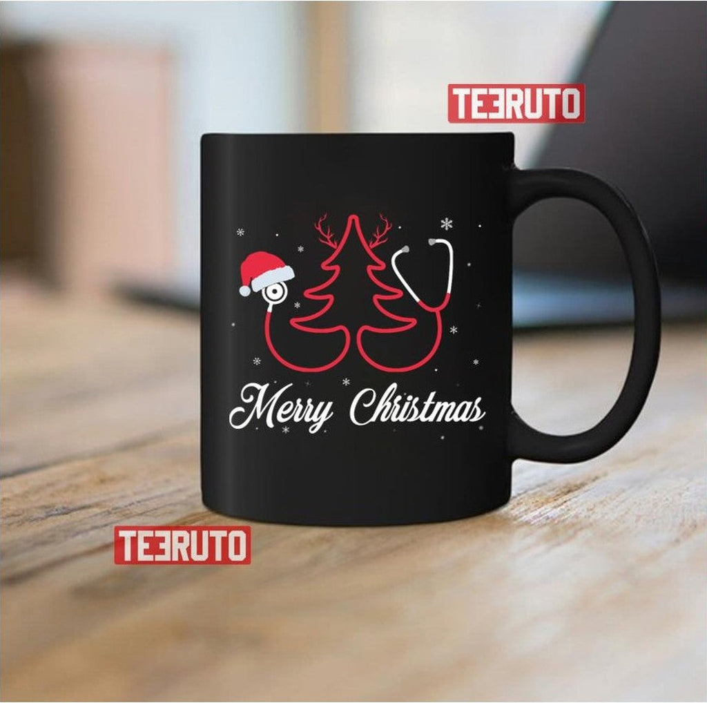 Stethoscope Nurse Christmas Tree Nurse Christmas Sweatshirt