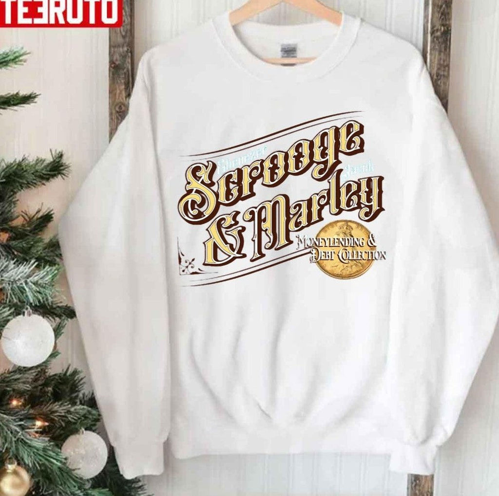 Scrooge And Marley Design Unisex Sweatshirt